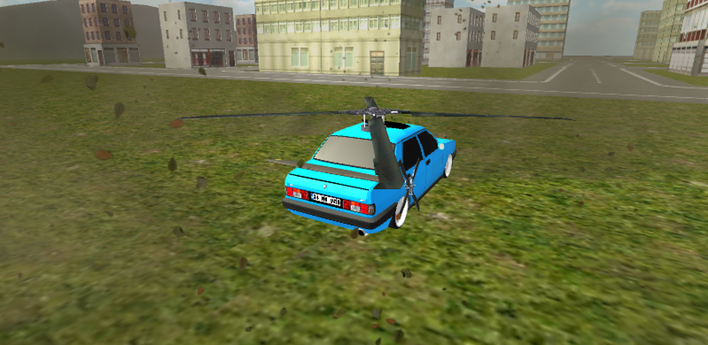Flying Car : Helicopter Car 3D游戏截图