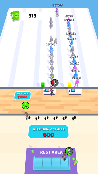 Cashier Craze游戏截图