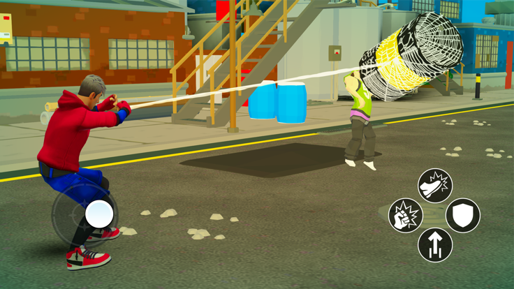 Spider Hero Rope Fighter游戏截图