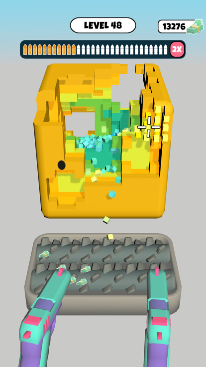 Cubes Shooter游戏截图