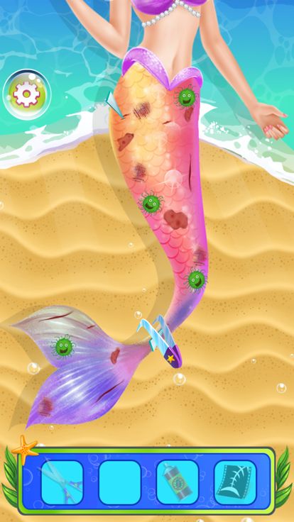 Mermaid Makeover Span & Salon游戏截图