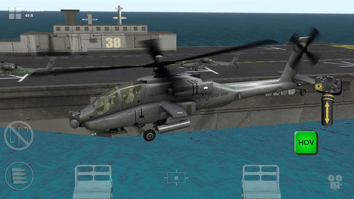 Apache 3D Sim Flight Simulator游戏截图