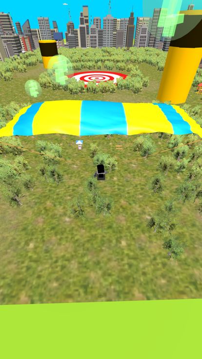 Parachuting游戏截图