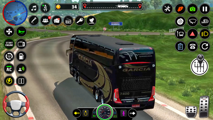 Modern City Bus Simulator Game游戏截图