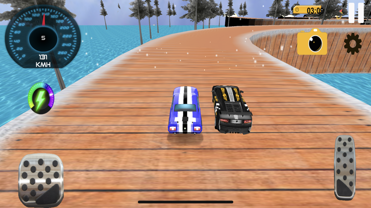 超级坡道赛车游戏：不可能的轨道疯狂特技驾驶模拟器 3d游戏截图