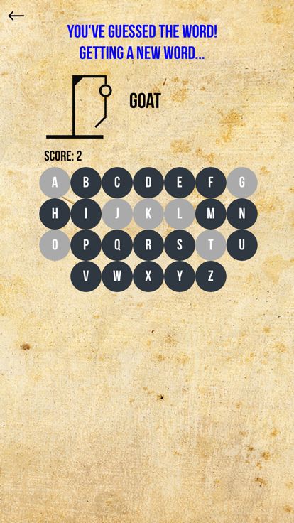 Hangman for Kids游戏截图