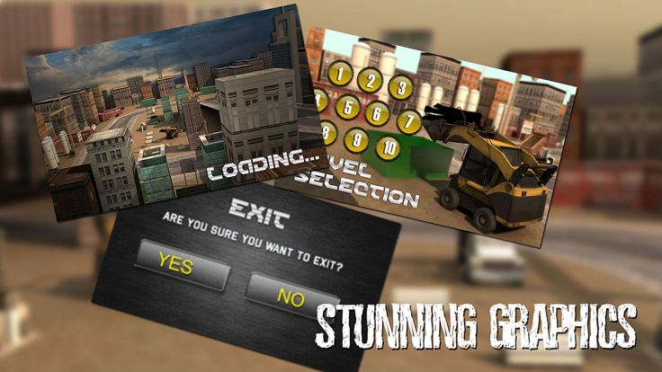 3D装载机:挖掘机操作模拟游戏游戏截图