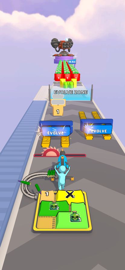 Turret Deck Run游戏截图