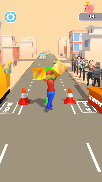 Courier 3D!游戏截图