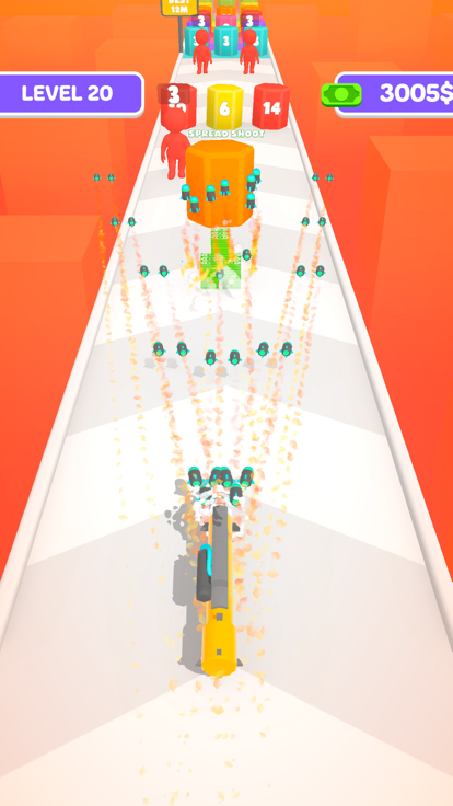 Rocket Gun Run游戏截图