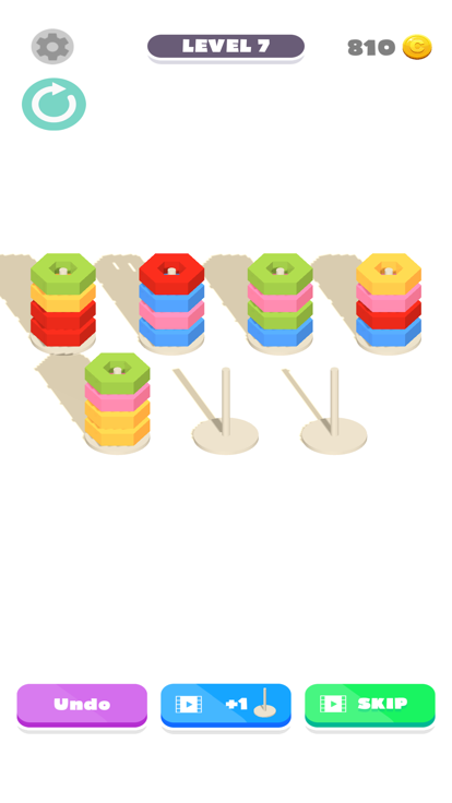 Hoop Puzzle - Sort them all游戏截图