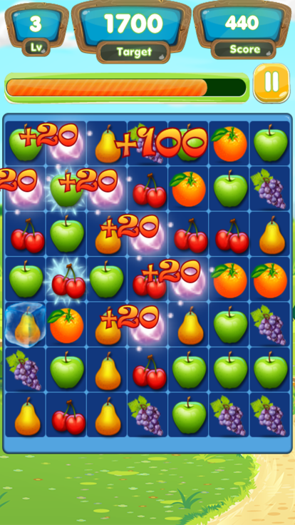 水果连连消 - 接力消除游戏截图