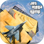 Jet Airplane on Mega Ramp: Mid Air Flying Stuntsicon