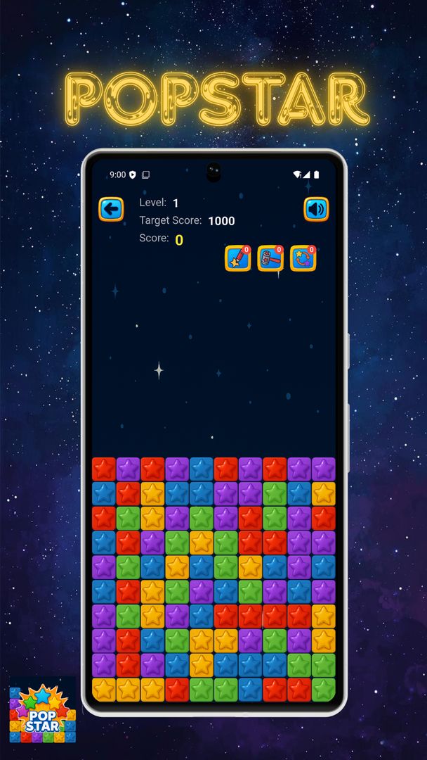PopStar Blast - 消灭星星游戏截图