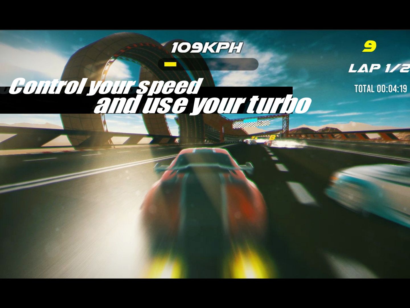 Screenshot of Ace Racing Turbo (Unreleased)