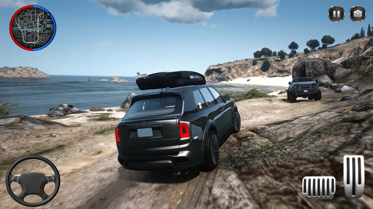 越野汽车模拟器游戏：极端吉普山驾驶 3D游戏截图
