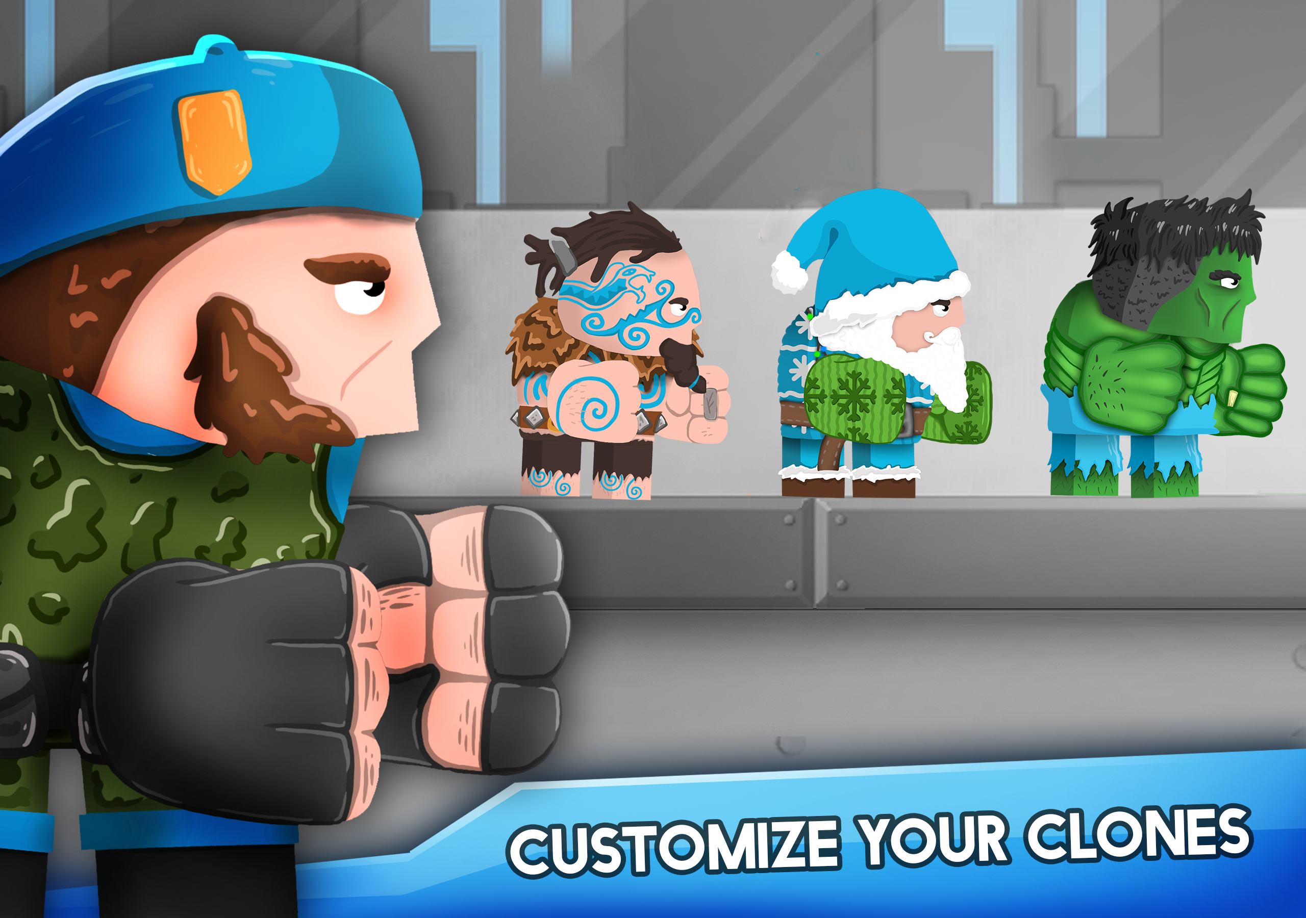 克隆军队：战斗游戏游戏截图