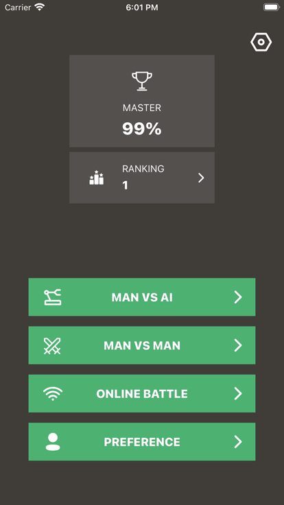 黑白棋 奥赛罗 翻转棋游戏截图