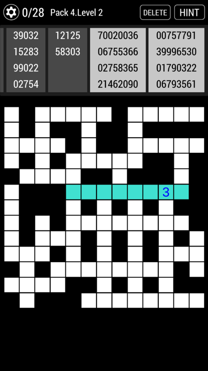 Number Fit Puzzle Game游戏截图
