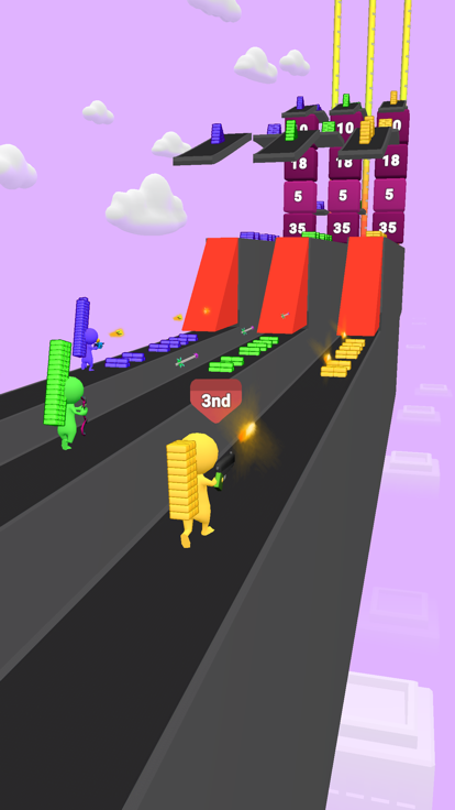 Stair Shooter游戏截图