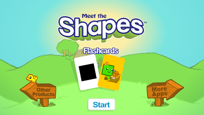 Shapes Flashcards游戏截图