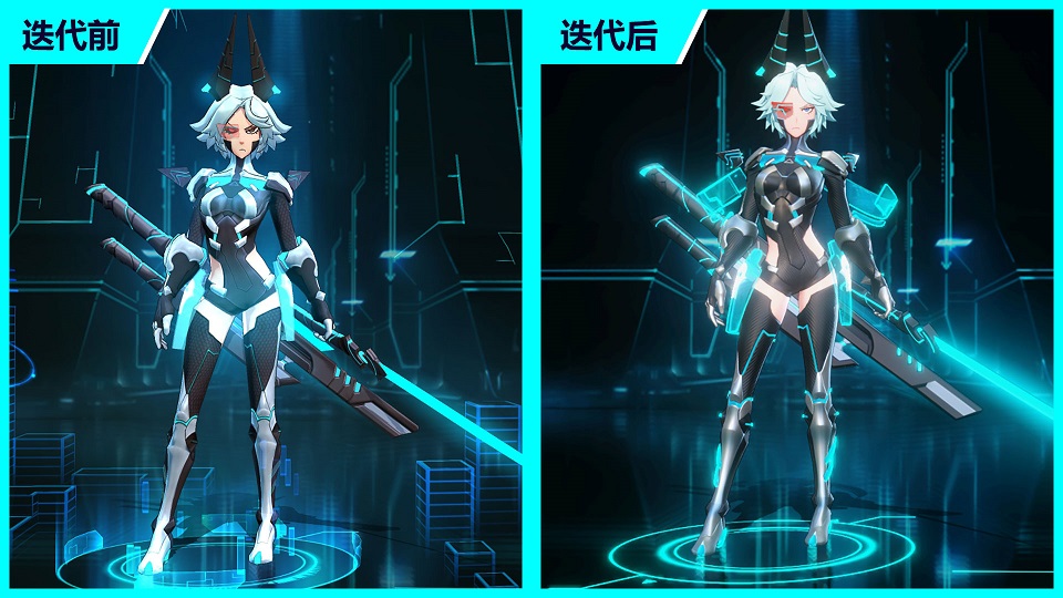 更新公告丨模型迭代！超好看の白骨逆光＋百目婚纱