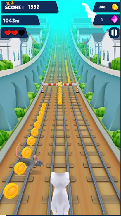 Cat Run 3D游戏截图
