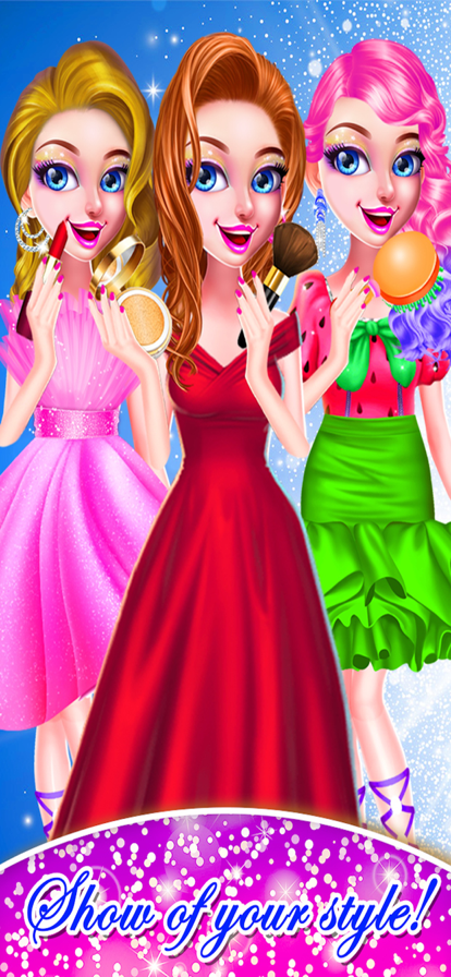Magazine Girls Fashion DressUp游戏截图