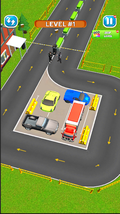 Unblock Car Parking Master游戏截图