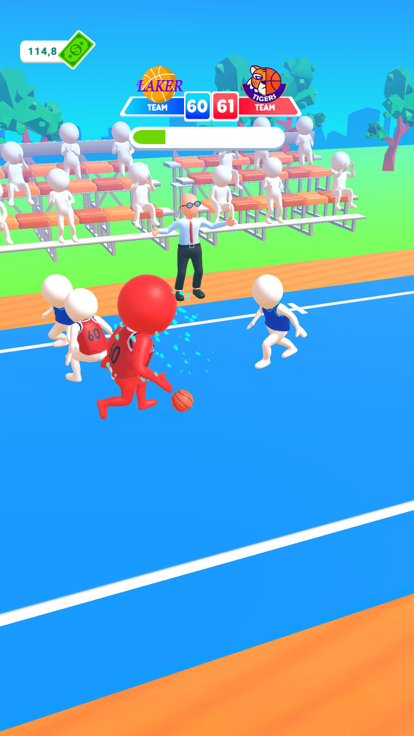 Basketball Court Player游戏截图