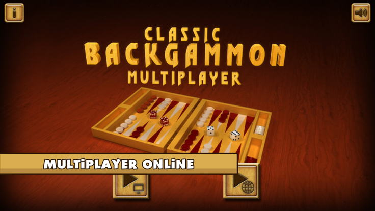 Backgammon Multiplayer游戏截图