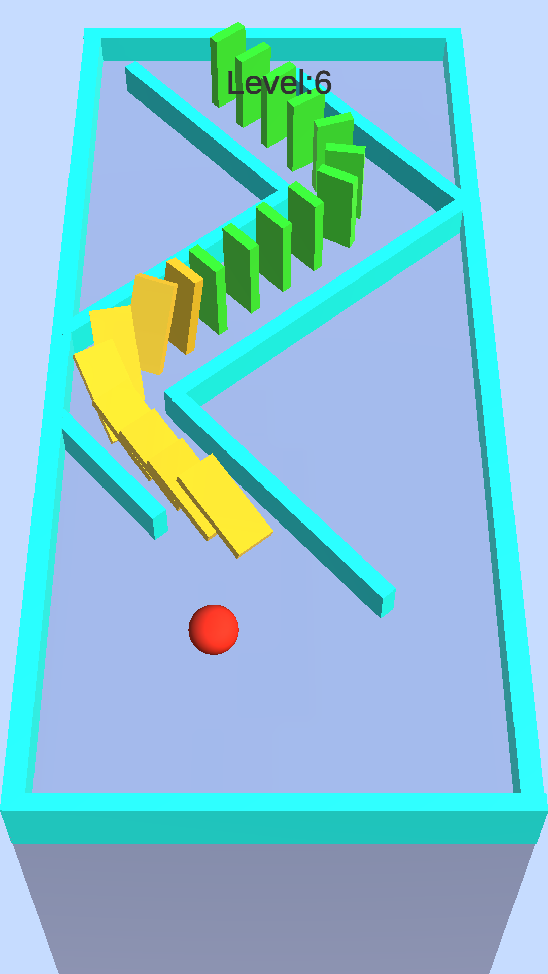 多米诺球球游戏截图