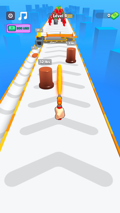 Flame Gun Run游戏截图