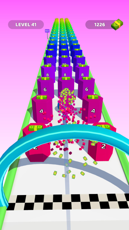 Rolling Paint Runner游戏截图