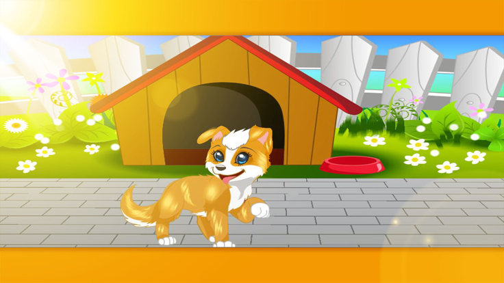 宠物宝宝洗澡打扮养成游戏游戏截图