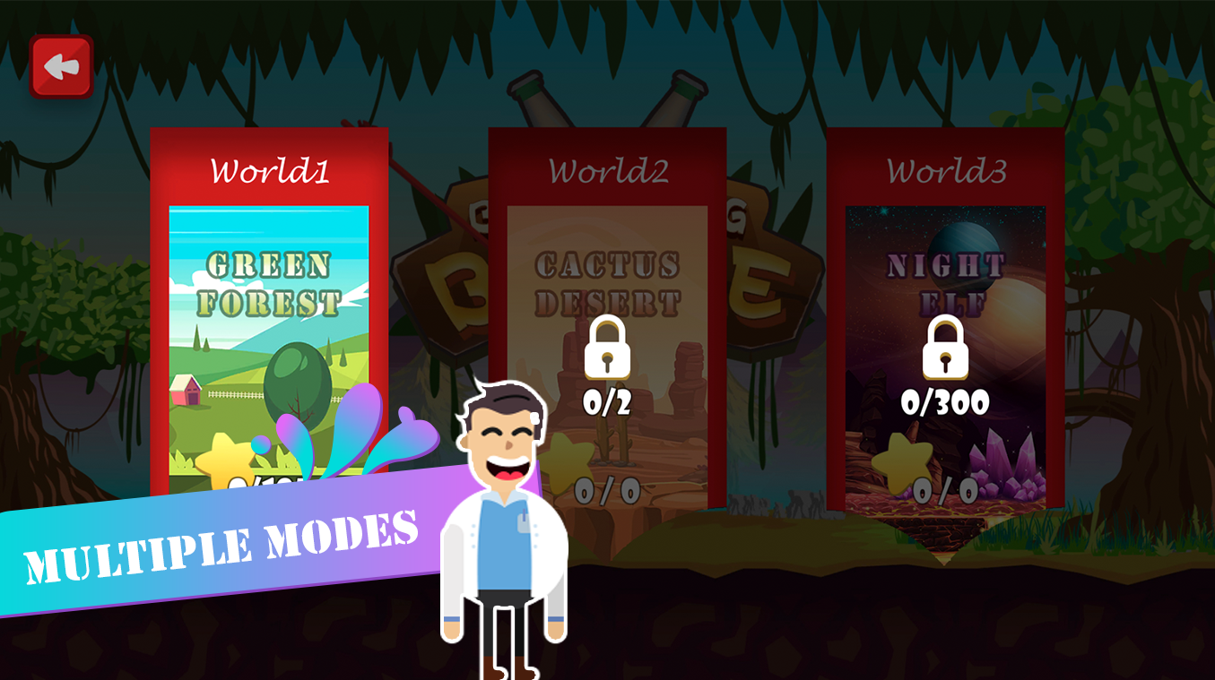 弓箭手与瓶游戏截图