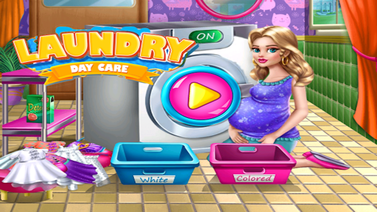 Laundry Mania: Daycare Activities Games For Girls游戏截图