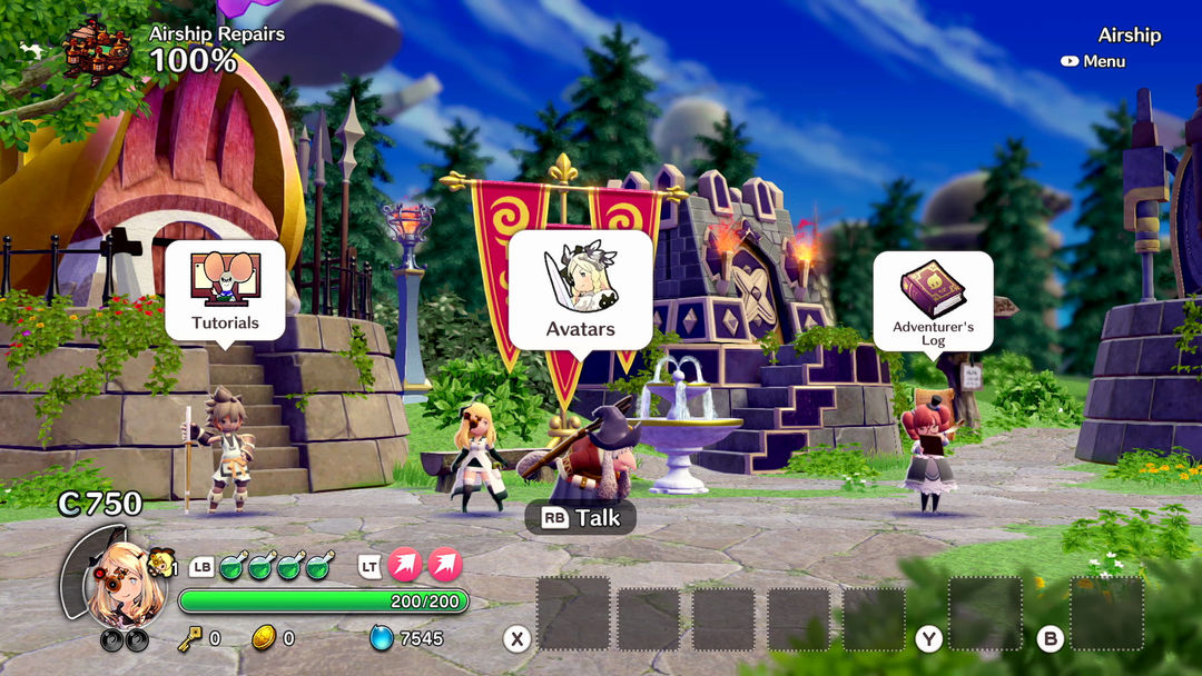 Little Noah: Scion of Paradise游戏截图