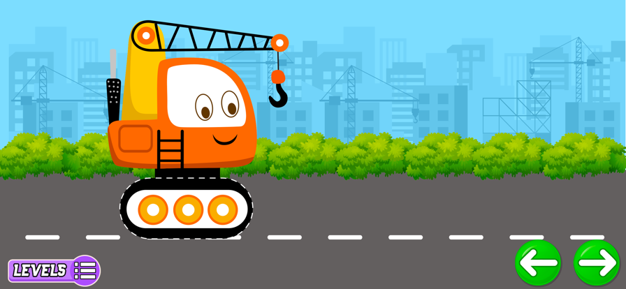 Funny Construction Trucks Game游戏截图
