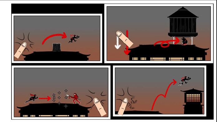 忍者跳跃逃亡--突袭无极忍者游戏截图