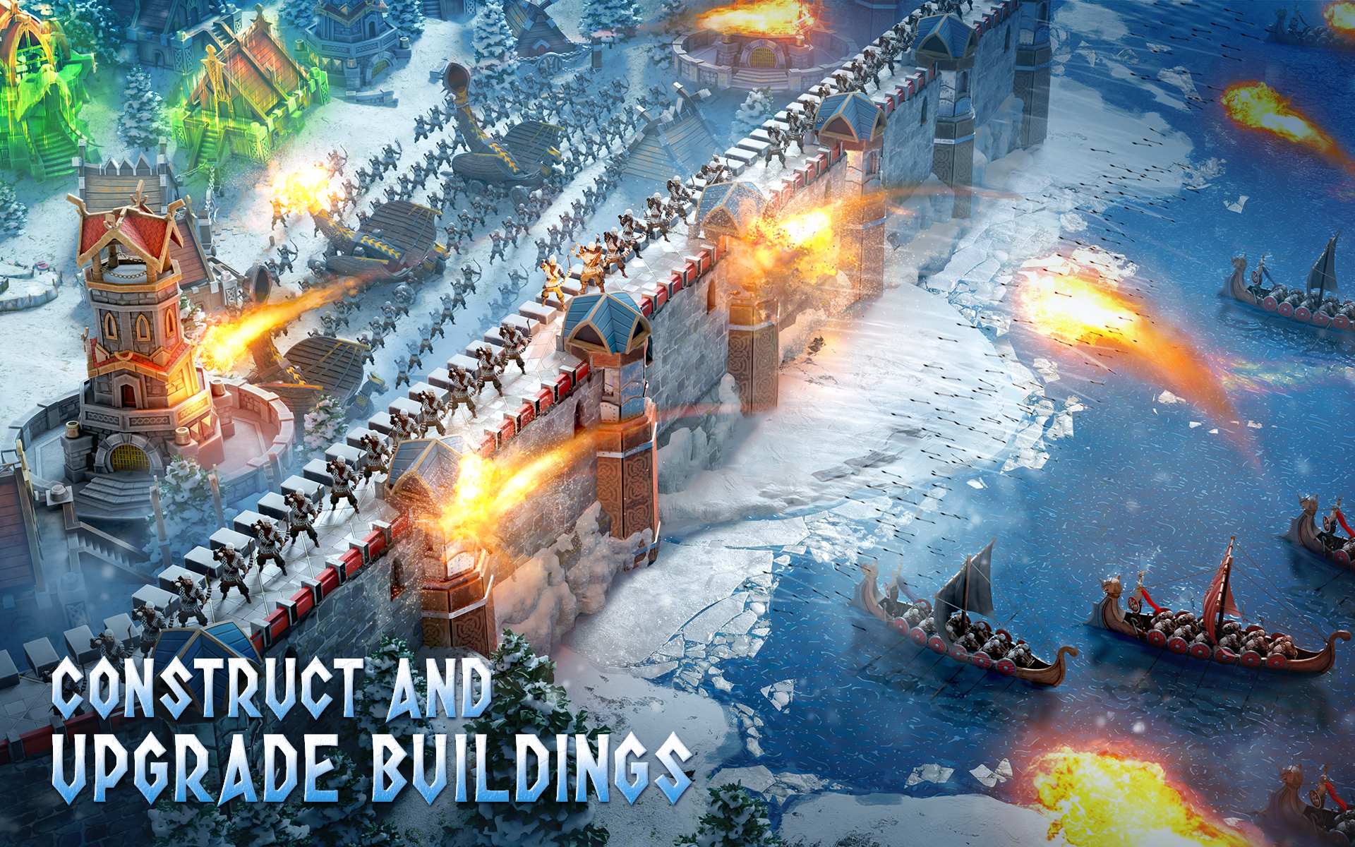 Vikings: War of Clans游戏截图