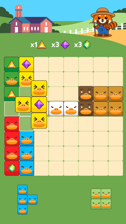 Farm Block Puzzle for Watch游戏截图