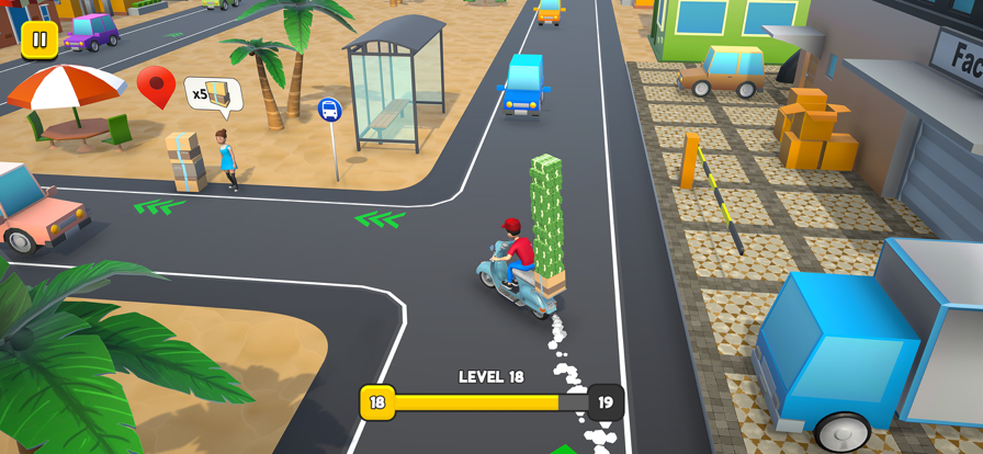 Peck It Delivery Boy Games游戏截图