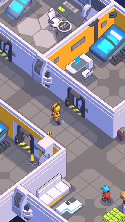 Space hotel: scifi idle tycoon游戏截图