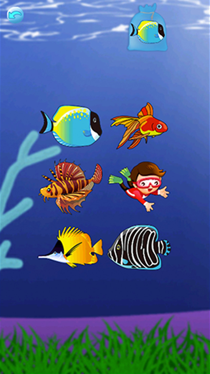 儿童游戏：钓鱼游戏截图