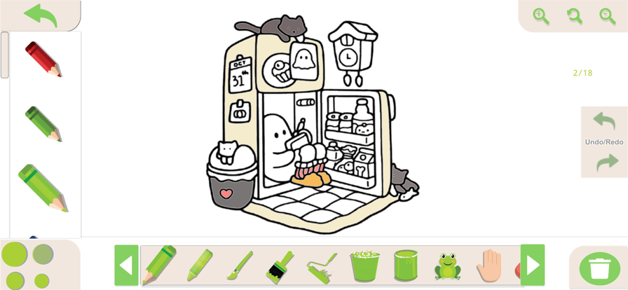 comfy days coloring book游戏截图