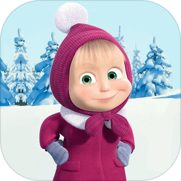 玛莎和熊圣诞购物