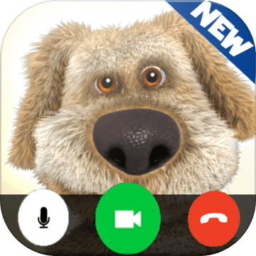 Call simulator for talking ben dog