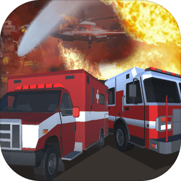 Emergency corridor Police Ambulance Fire Simulator Emergency corridor Police Ambulance Fire Simulator