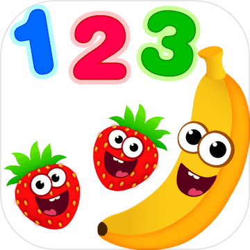 Funny Food 3! Math kids Number games for toddlers